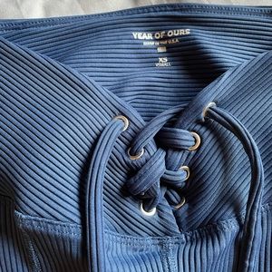 CARBON 38 Lacy Up Leggings